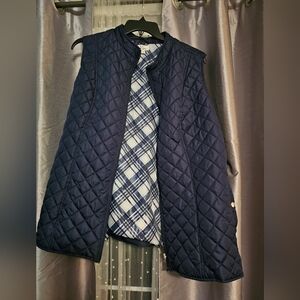 Kim Rogers Navy Blue Vest